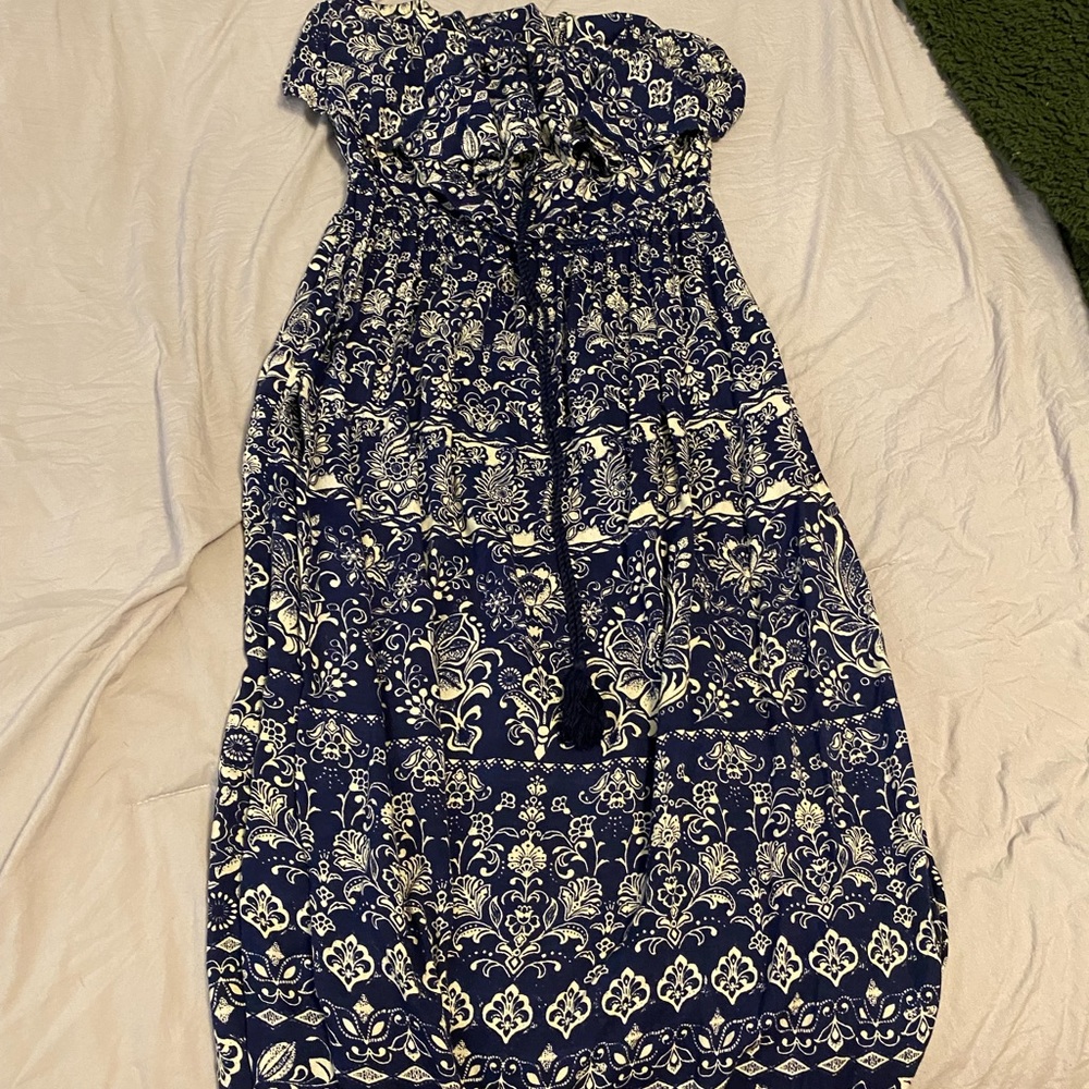 ‼️LAST CHANCE‼️ Strapless dress, ankle length maxi dress